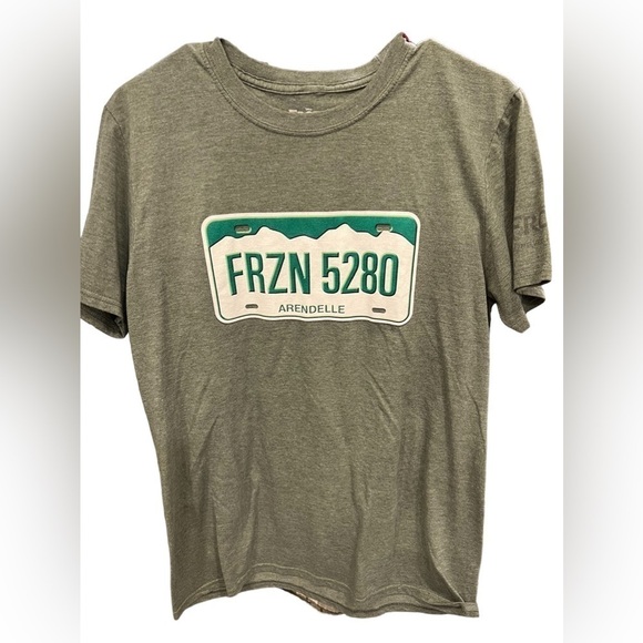 Disney Tops - BAG159. Disney FRZN 5280, ARENDELLE, FROZEN. T SHIRT. BROADWAY MUSICAL UNISEX M